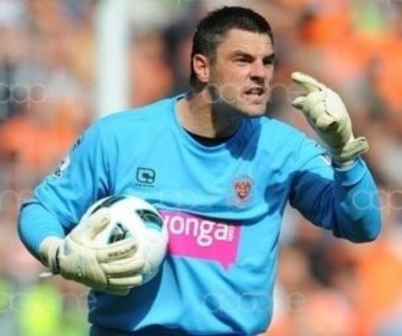 Blackpool 2010-11 GK Home Kit