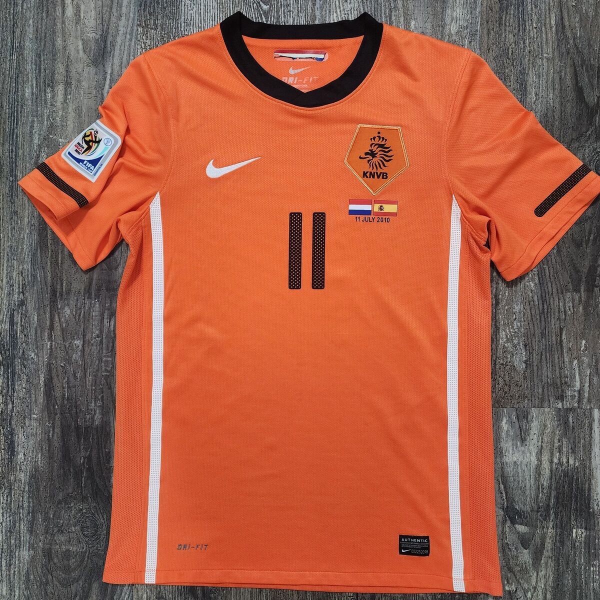 Netherlands 2010 World Cup Final Kit
