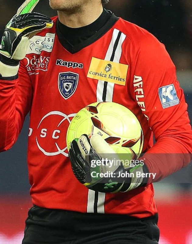 SC Bastia 2012-13 GK 2 Kit