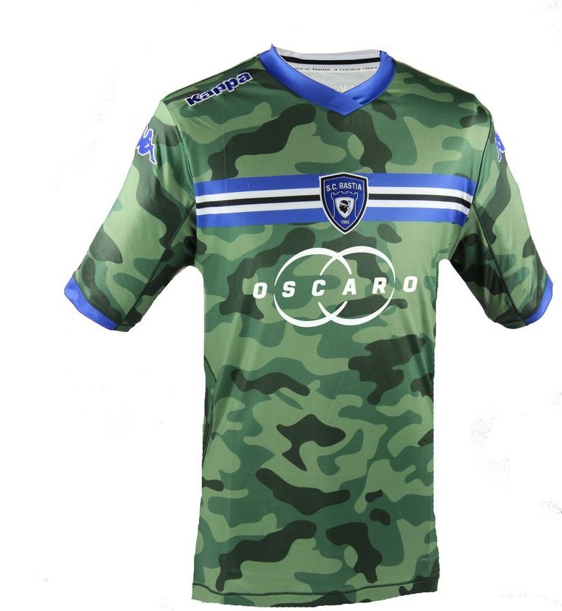 SC Bastia 2014-15 Third Kit