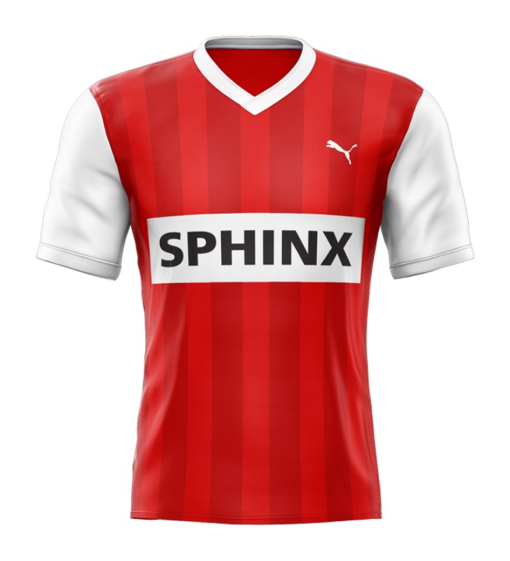 MVV Maastricht 1985-86 Home Kit