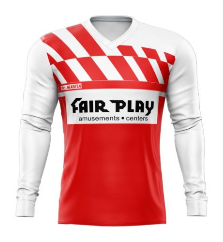 MVV Maastricht 1988-89 Home Kit