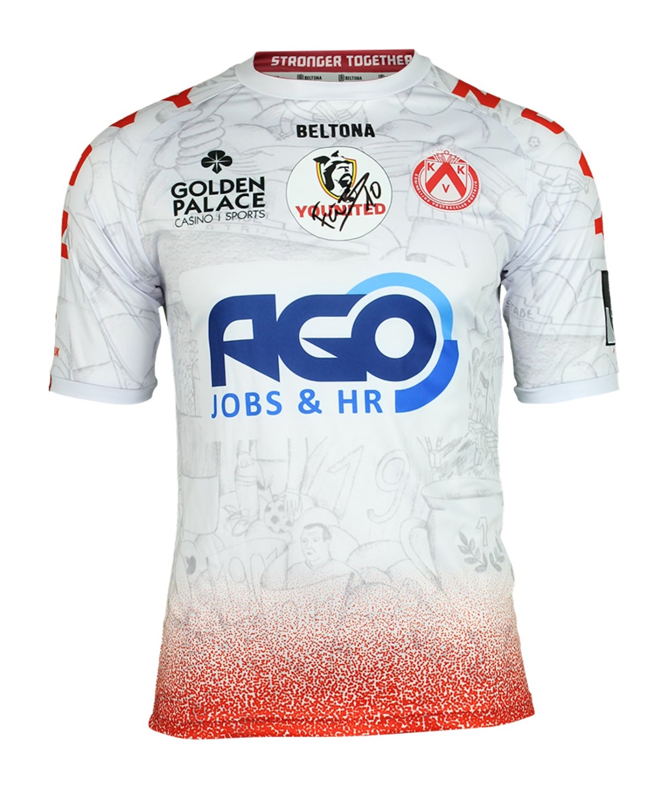 KV Kortrijk 2021-22 Away V2 Kit