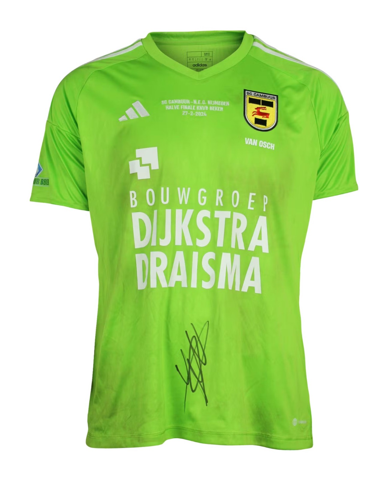 SC Cambuur 2023-24 KNVB Cup GK Kit