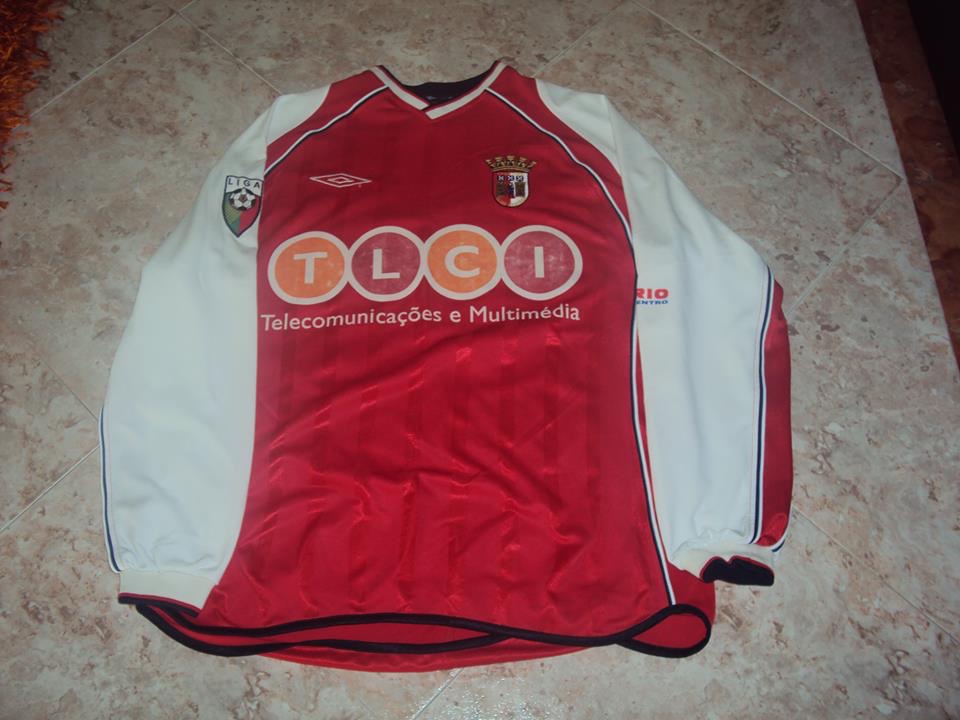 SC Braga 2001-02 Home Kit