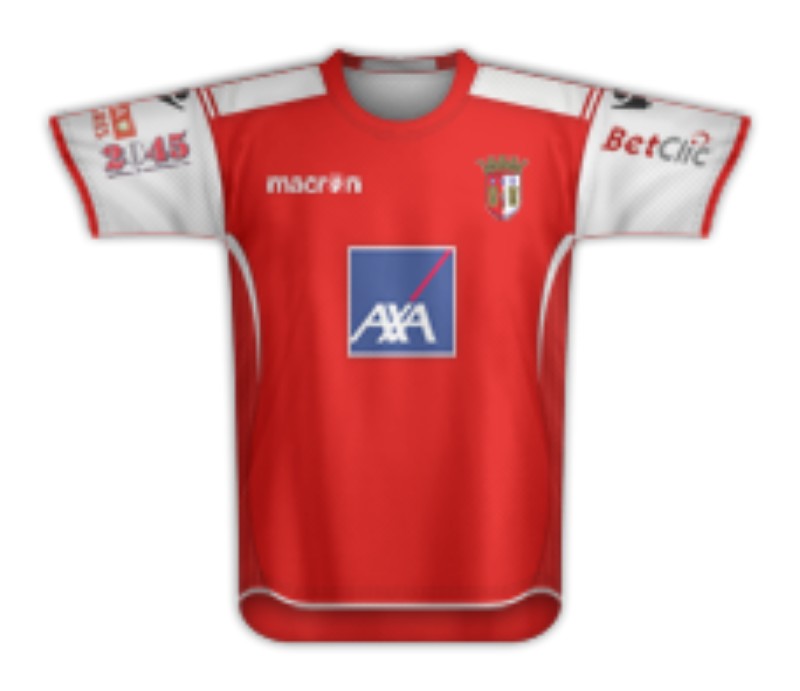 SC Braga 2009-10 Home Kit