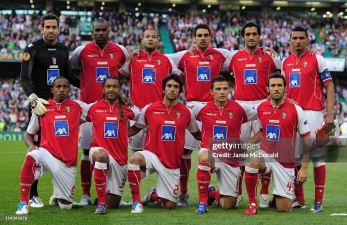SC Braga 2010-11 Europa League Final Kit