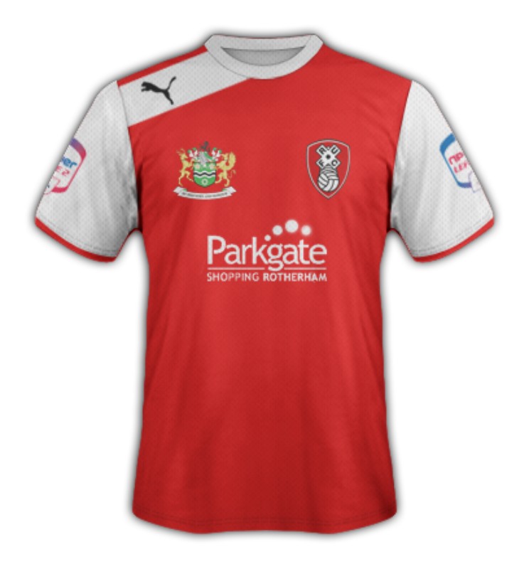 Rotherham United 2012-13 Home Kit