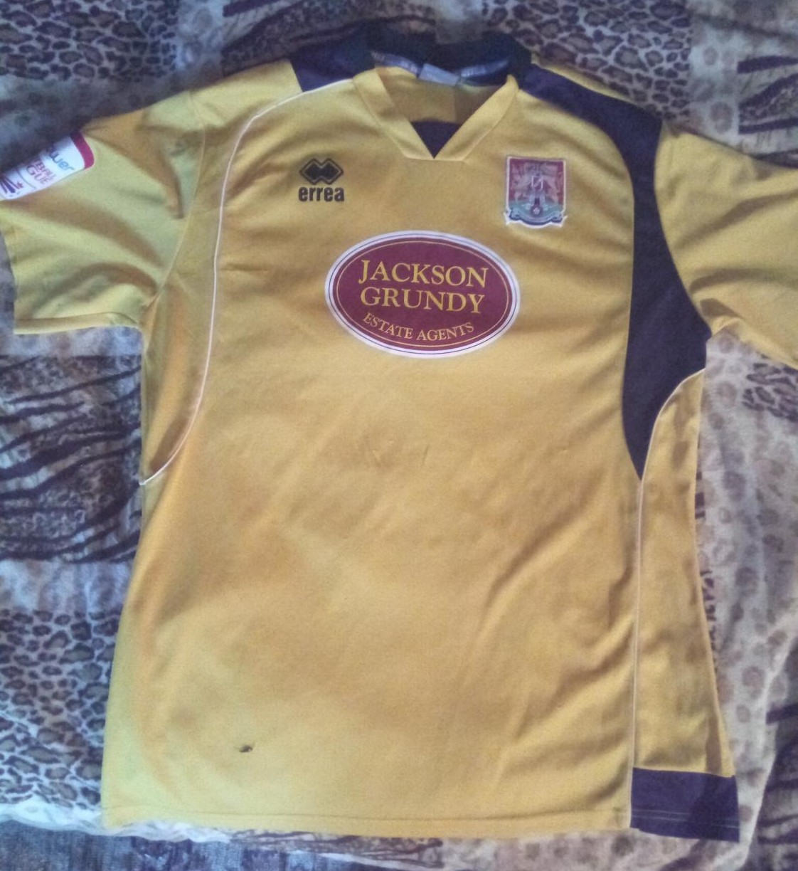 Northampton Town 2011-12 GK Home Kit