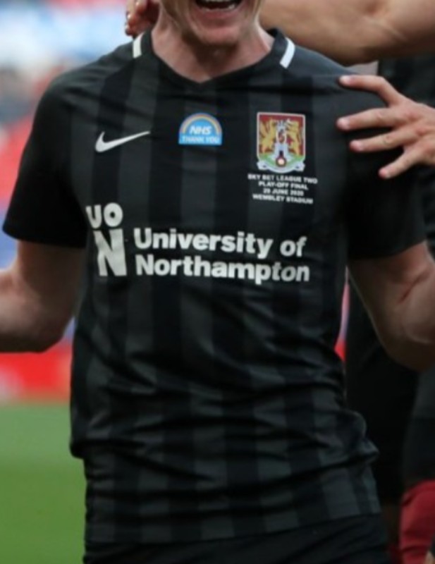 Northampton Town 2019-20 EFL League Two Play-Off Final Kit