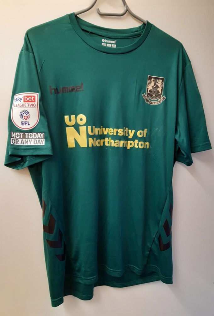 Northampton Town 2021-22 GK Anniversary Kit