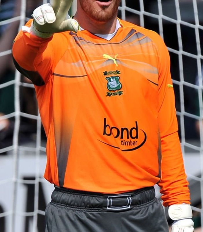 Plymouth Argyle 2011-12 GK 1 Kit