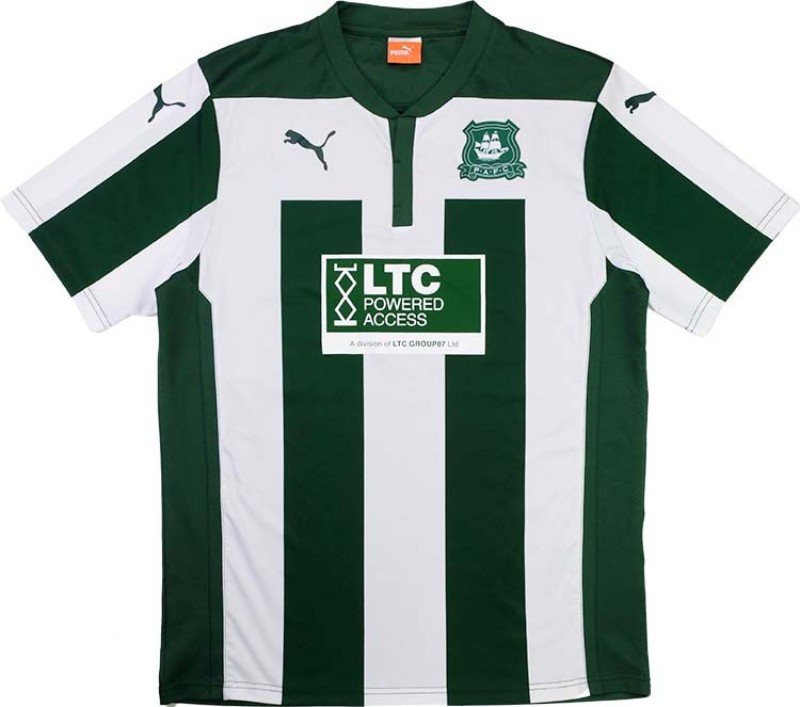 Plymouth Argyle 2014-15 Home Kit