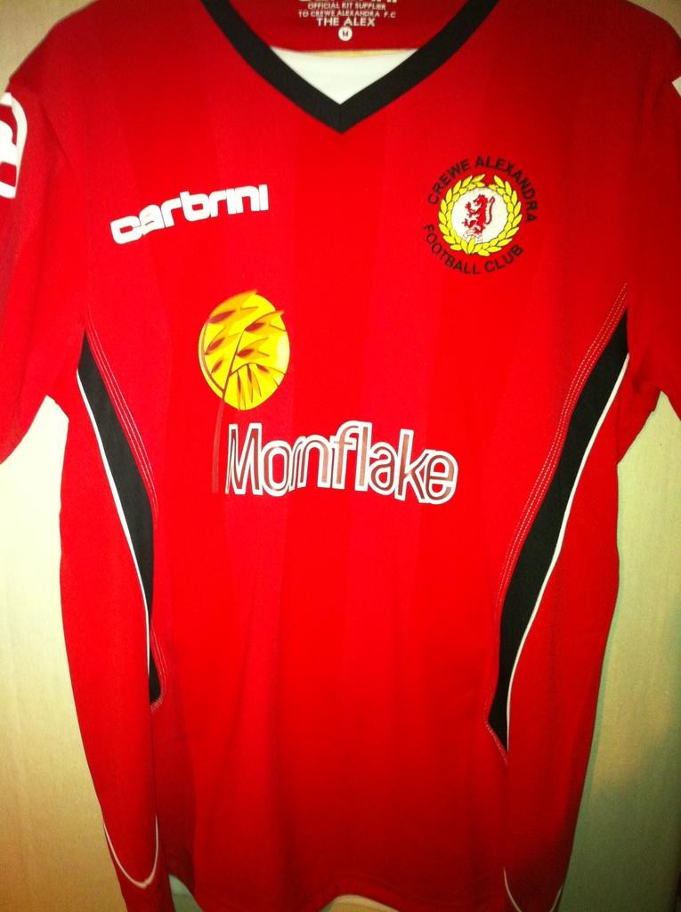 Crewe Alexandra 2011-12 Home Kit