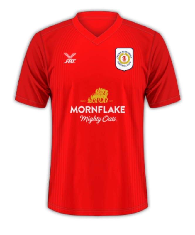 Crewe Alexandra 2019-20 Home Kit