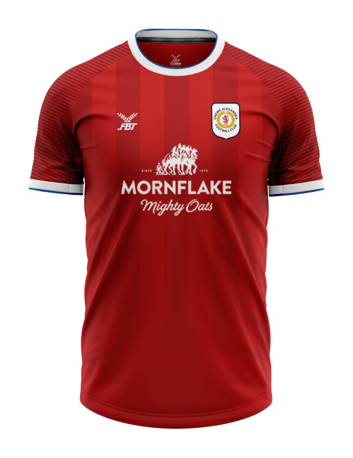 Crewe Alexandra 2023-24 Home Kit