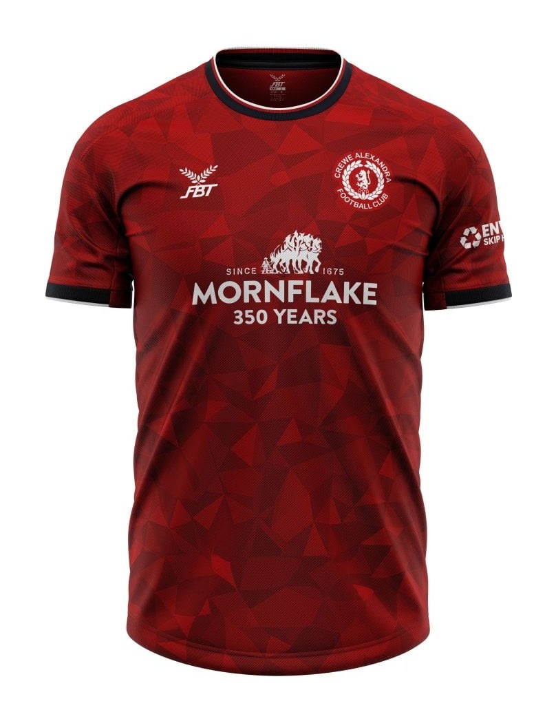 Crewe Alexandra 2024-25 Home Kit