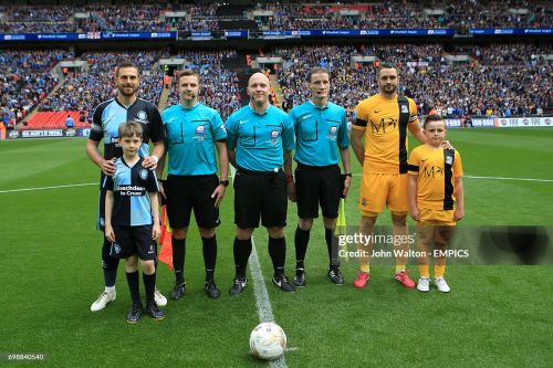 Wycombe Wanderers 2014-15 EFL League Two Play-Off Final Kit