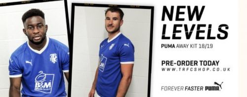 Tranmere Rovers 2018-19 Away Kit