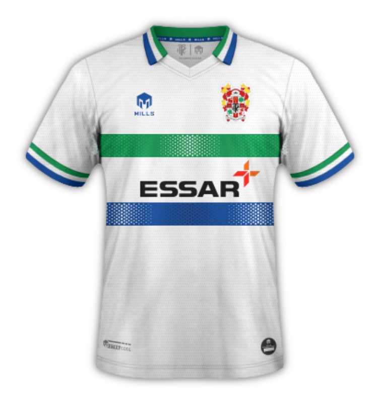 Tranmere Rovers 2021-22 Home Kit