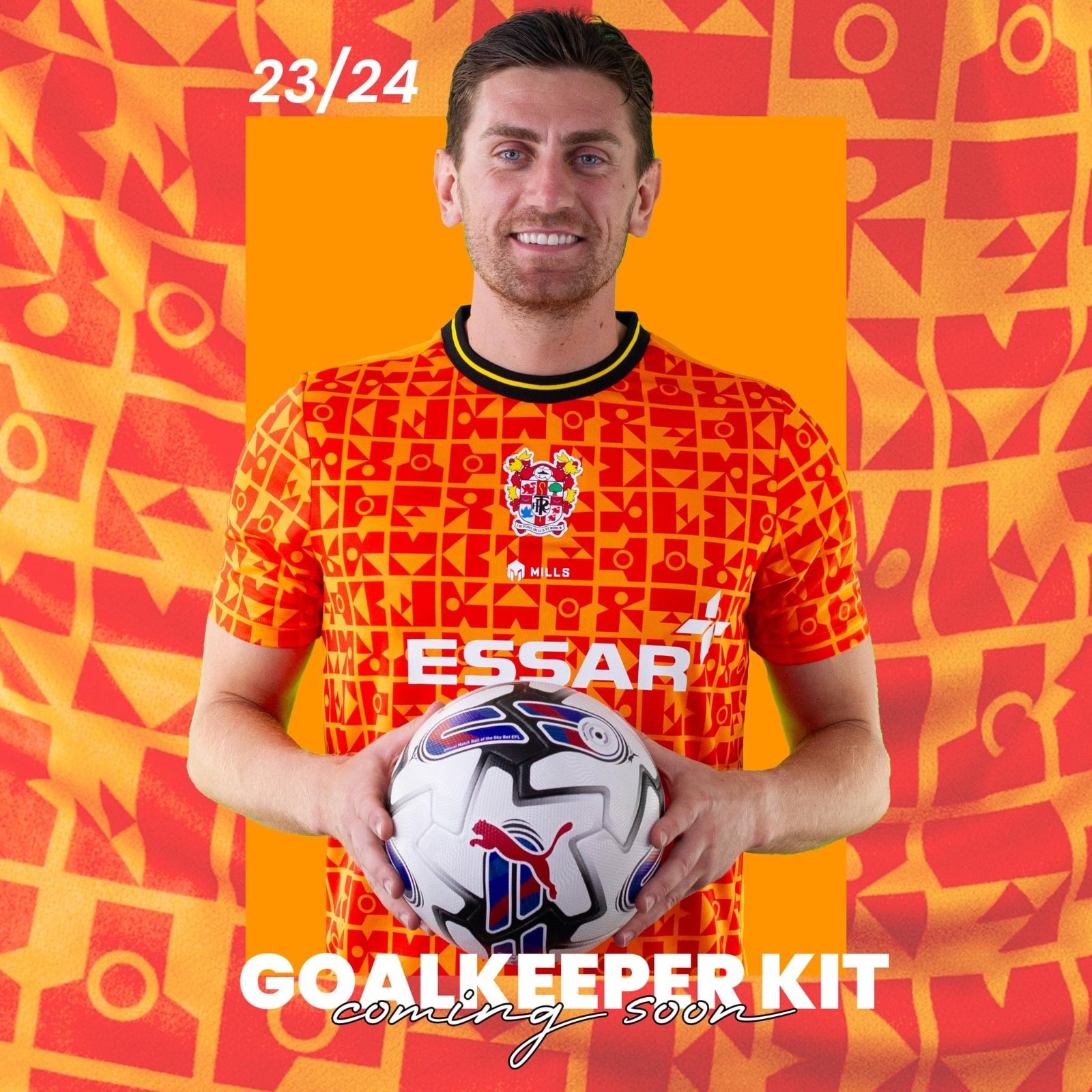 Tranmere Rovers 2023-24 GK 2 Kit