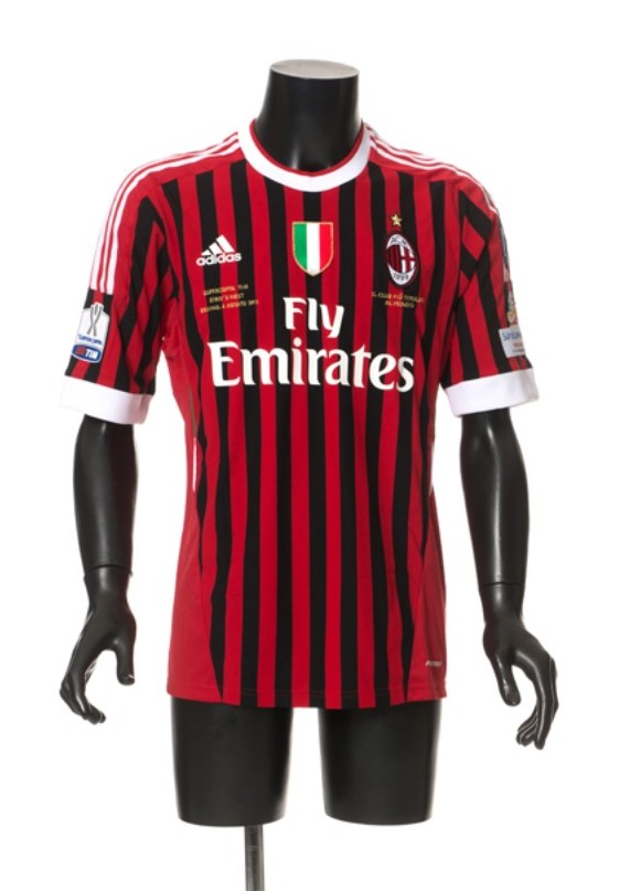 AC Milan 2011-12 Supercoppa Italiana Kit