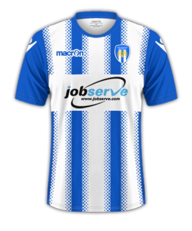 Colchester United 2018-19 Home Kit