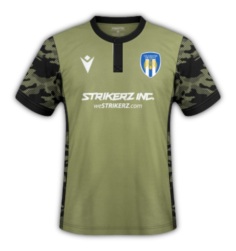 Colchester United 2020-21 Away Kit