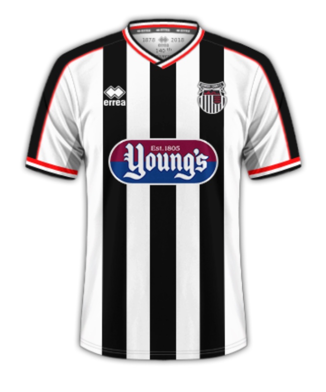 Grimsby Town 2018-19 Home Kit