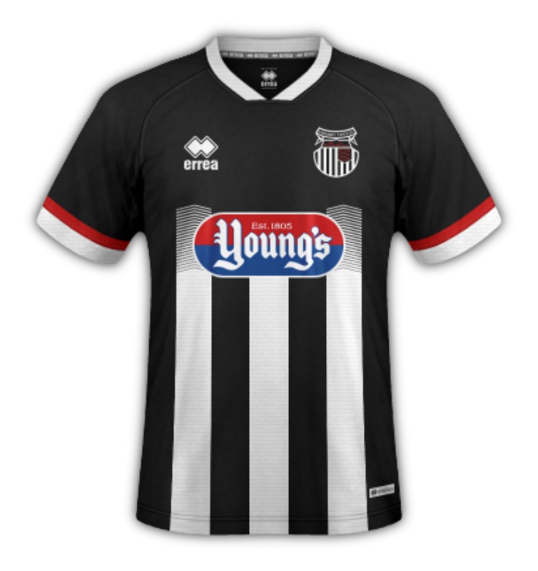 Grimsby Town 2020-21 Home Kit