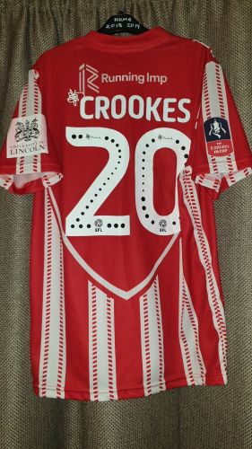 Lincoln City 2018-19 Home Kit