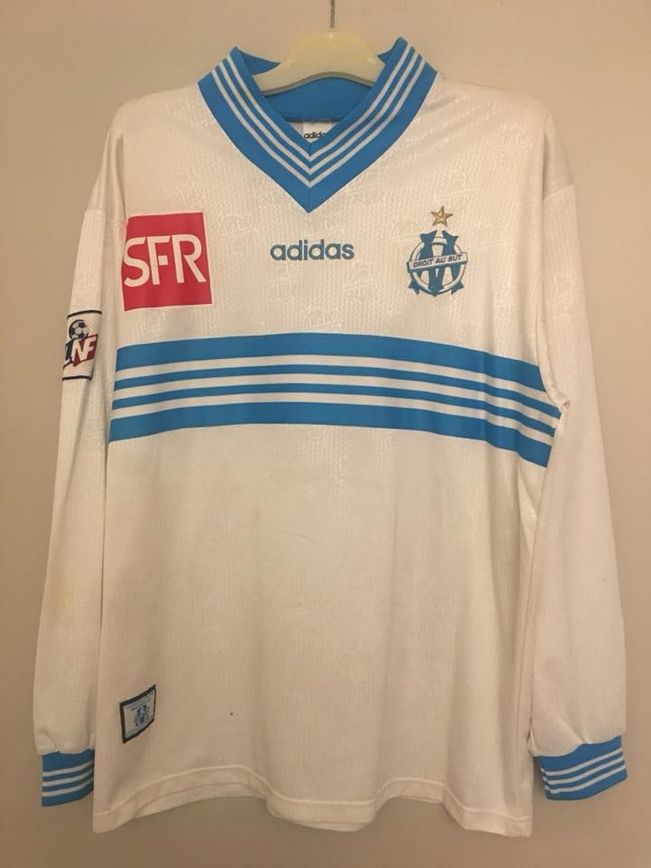Olympique Marseille 1997-98 Coupe de France Home V2 Kit