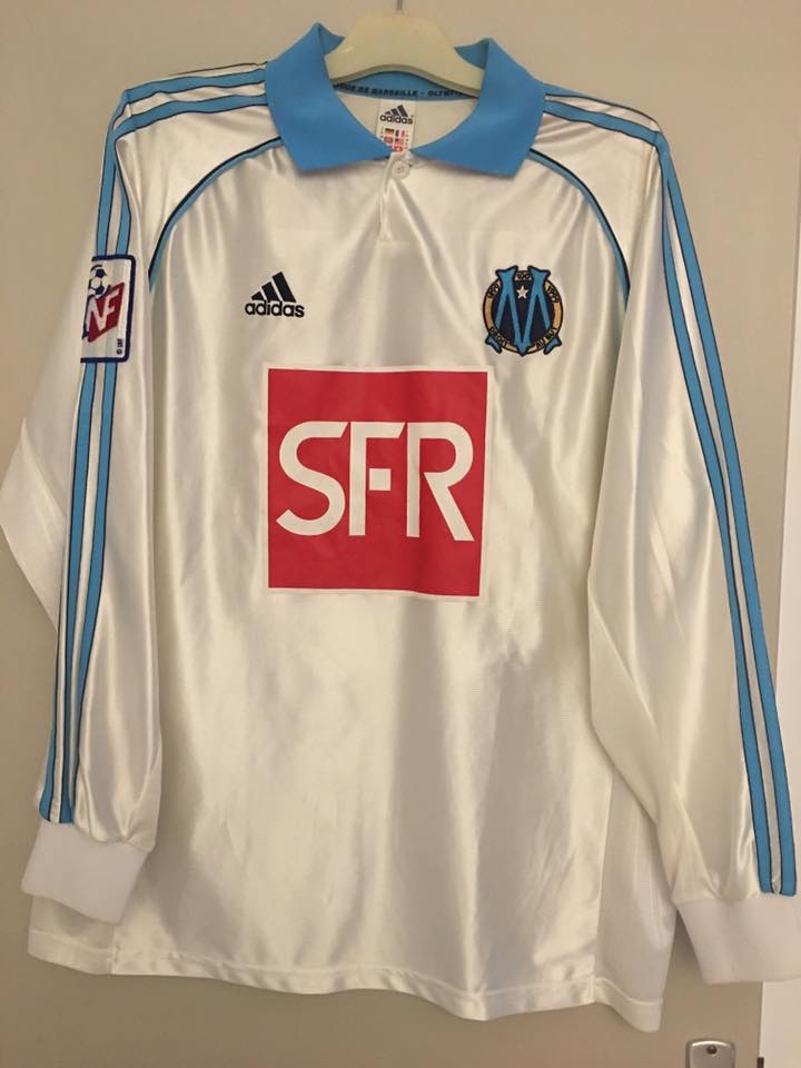 Olympique Marseille 1998-99 Coupe de Fwwrance Home V2 Kit