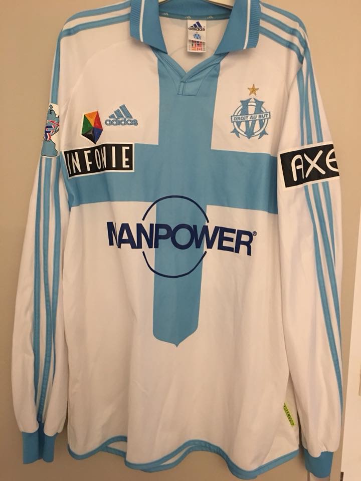 Olympique Marseille 2000-01 Coupe de France Home V2 Kit