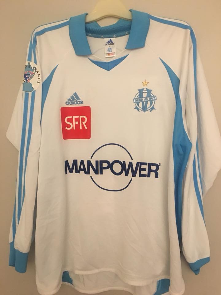 Olympique Marseille 2001-02 Coupe de France Home Kit