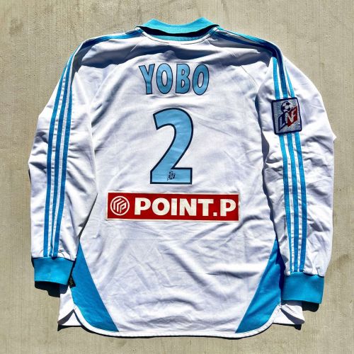 Olympique Marseille 2001-02 Coupe de la Ligue Home Kit