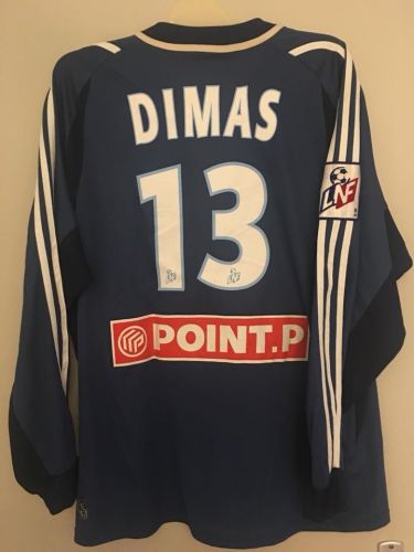 Olympique Marseille 2001-02 Coupe de la Ligue Away Kit