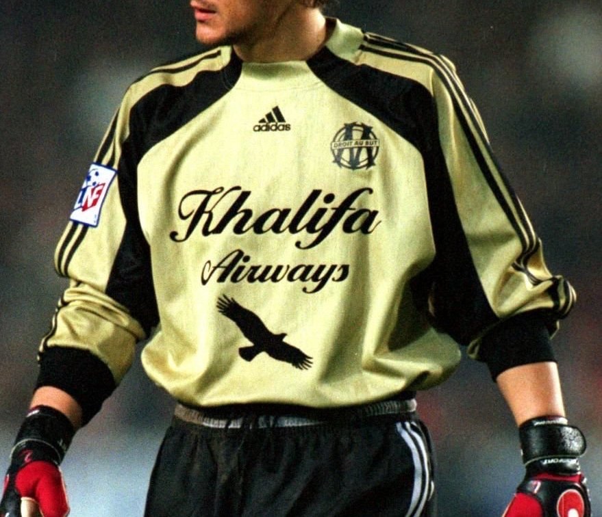 Olympique Marseille 2001-02 GK 2 Kit