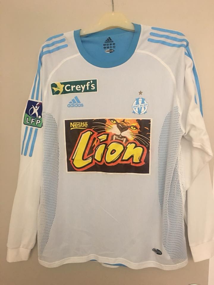 Olympique Marseille 2002-03 Coupe de la Ligue Home Kit