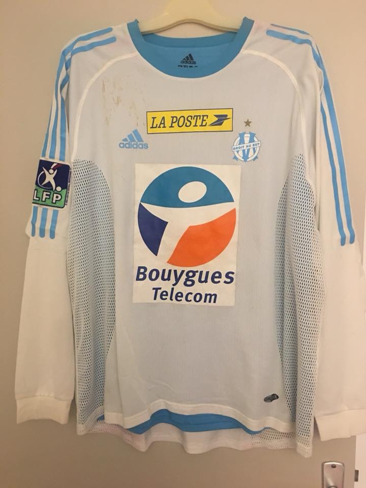 Olympique Marseille 2002-03 Coupe de la Ligue Home V2 Kit