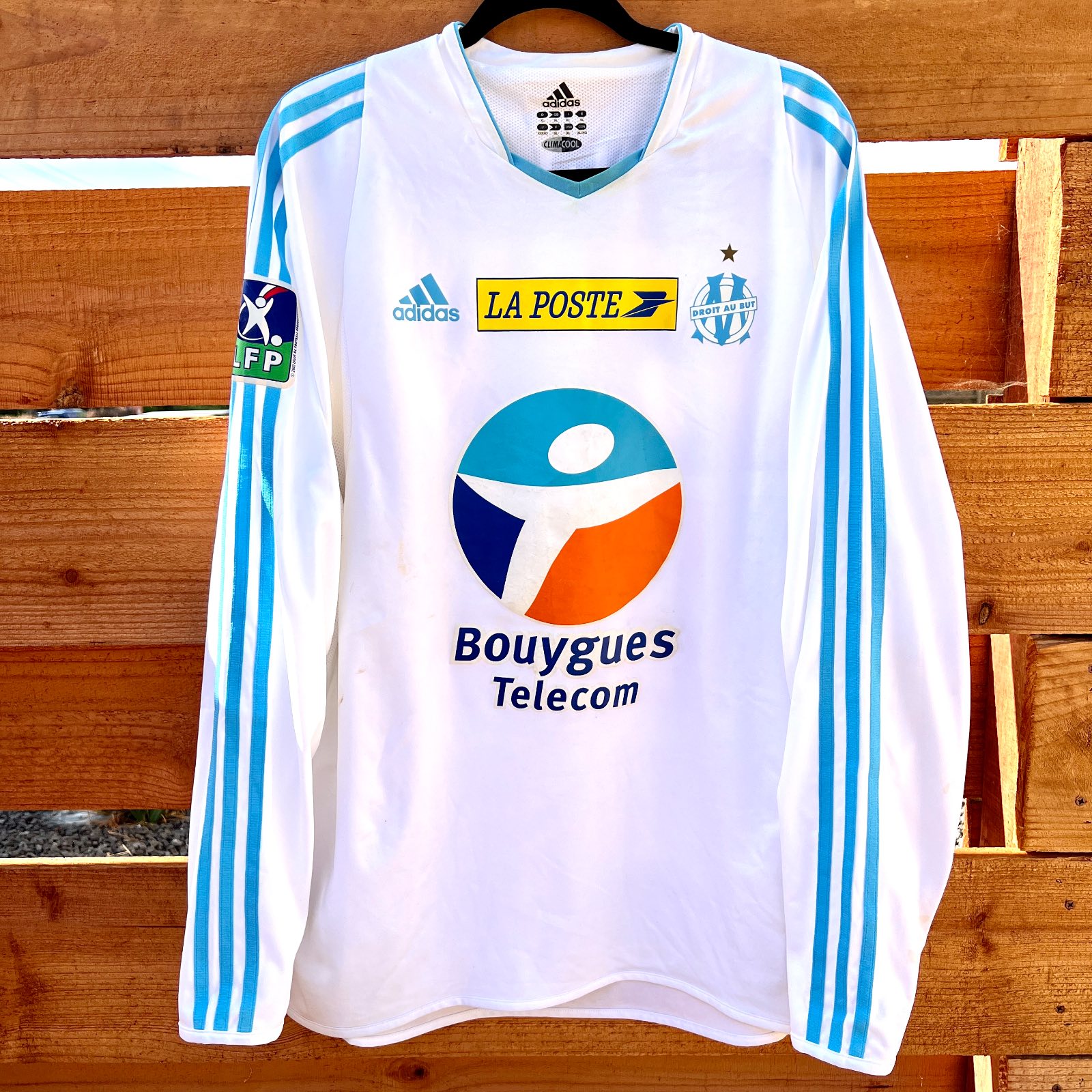 Olympique Marseille 2003-04 Coupe de la Ligue Home Kit