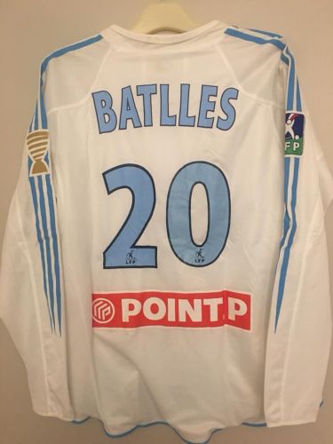 Olympique Marseille 2004-05 Coupe de la Ligue Home Kit