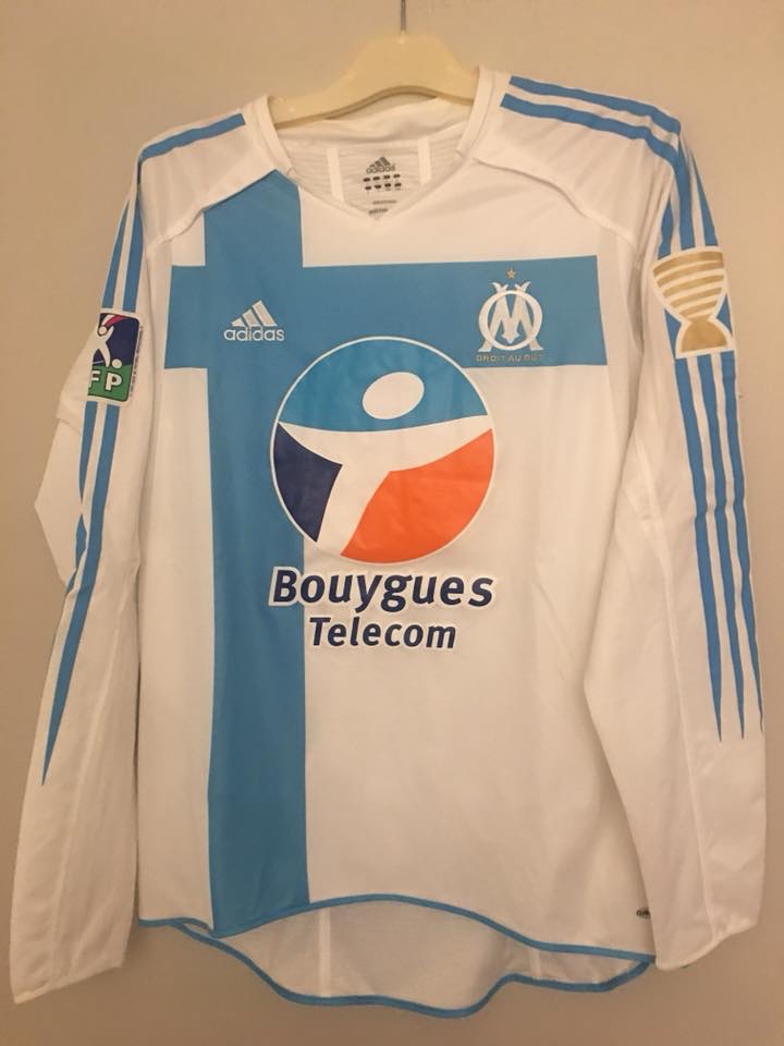 Olympique Marseille 2004-05 Coupe de la Ligue Home Kit