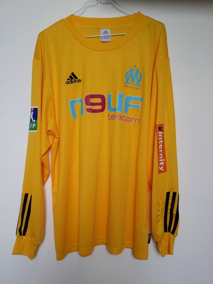 Olympique Marseille 2004-05 GK 1 Kit