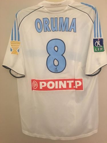 Olympique Marseille 2005-06 Coupe de la Ligue Home Kit