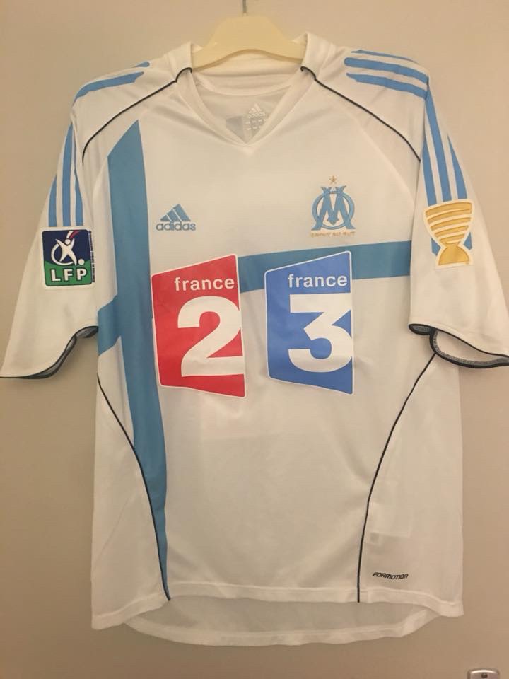 Olympique Marseille 2005-06 Coupe de la Ligue Home Kit