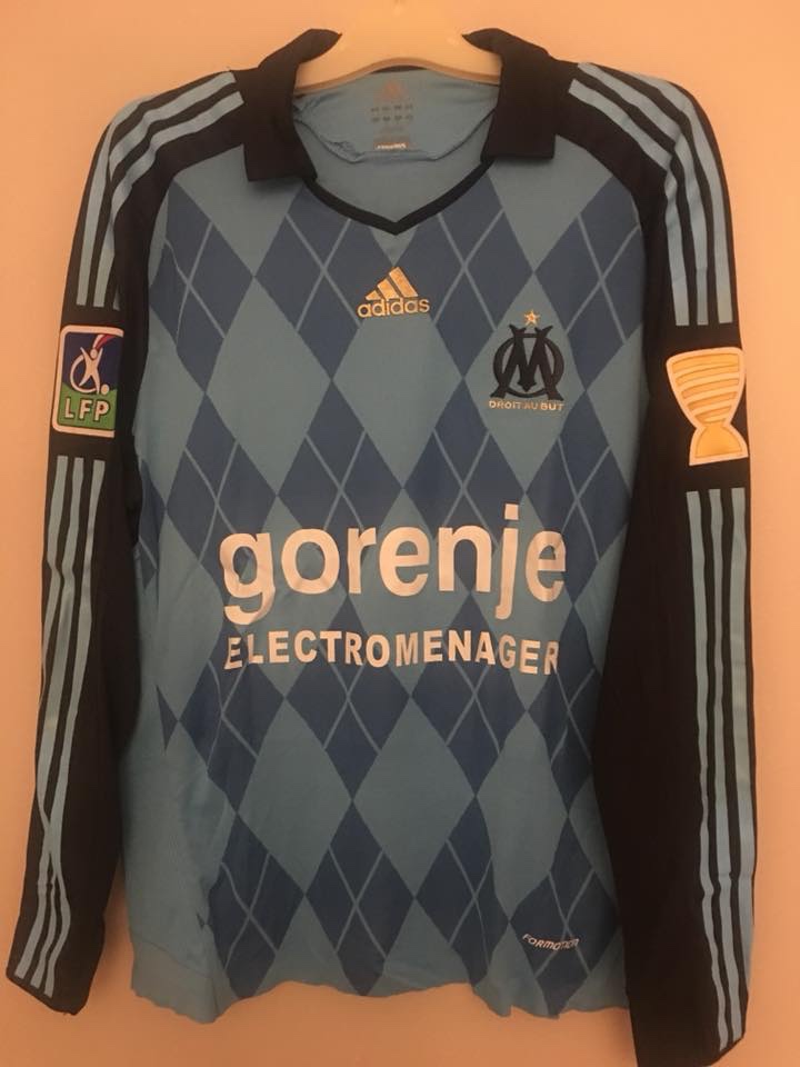 Olympique Marseille 2008-09 Coupe de la Ligue Away Kit