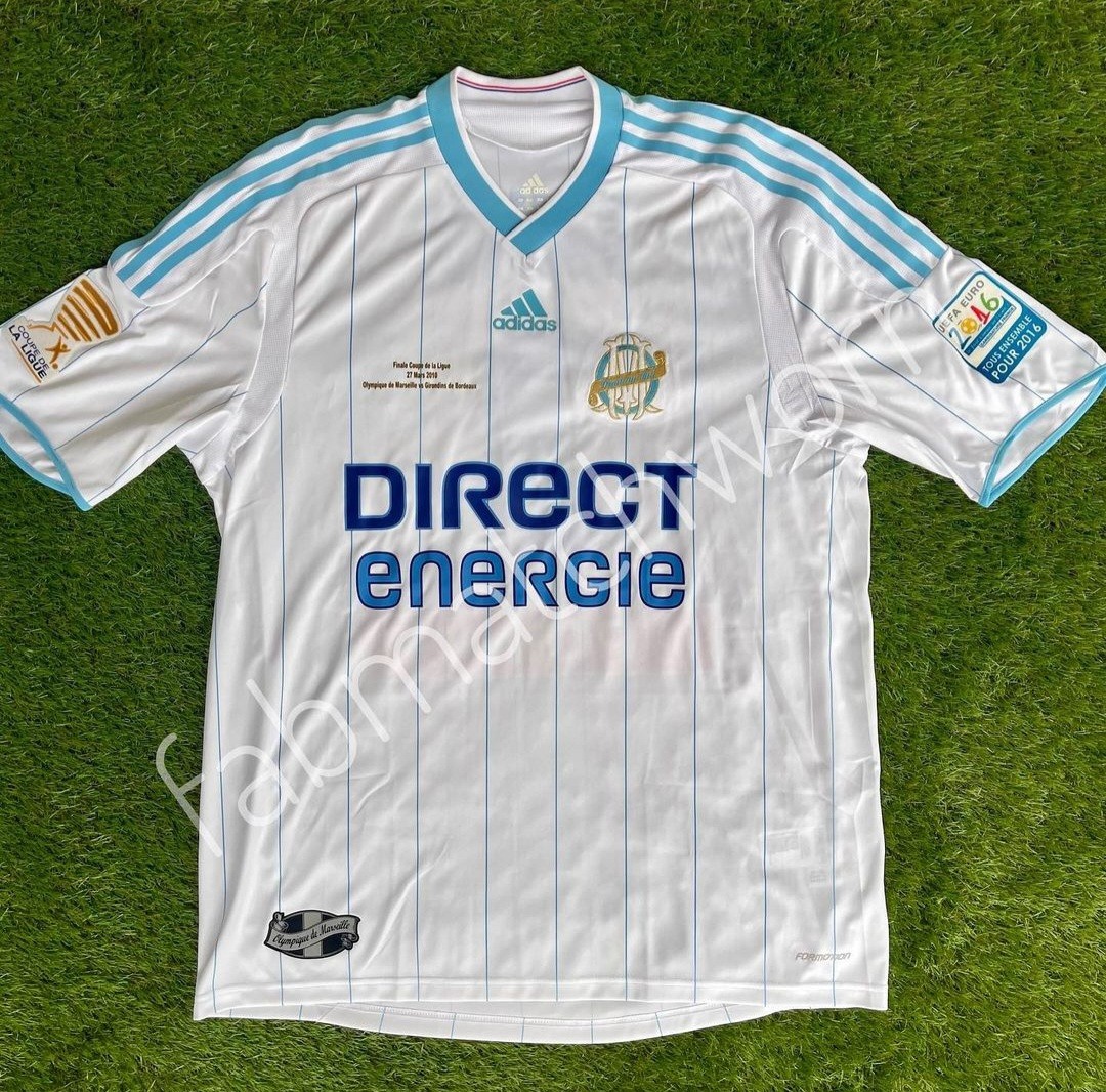 Olympique Marseille 2009-10 Coupe de la Ligue Final Kit