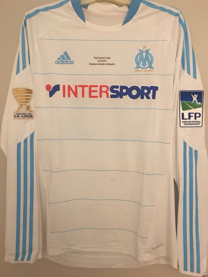 Olympique Marseille 2010-11 Coupe de la Ligue Final Kit