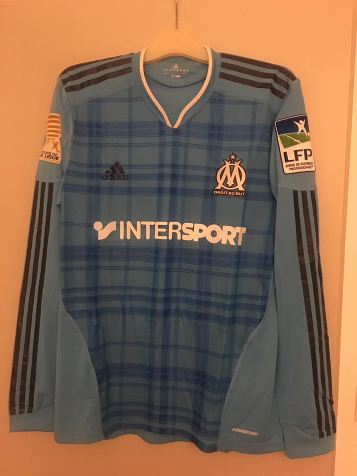 Olympique Marseille 2010-11 Coupe de la Ligue Away Kit